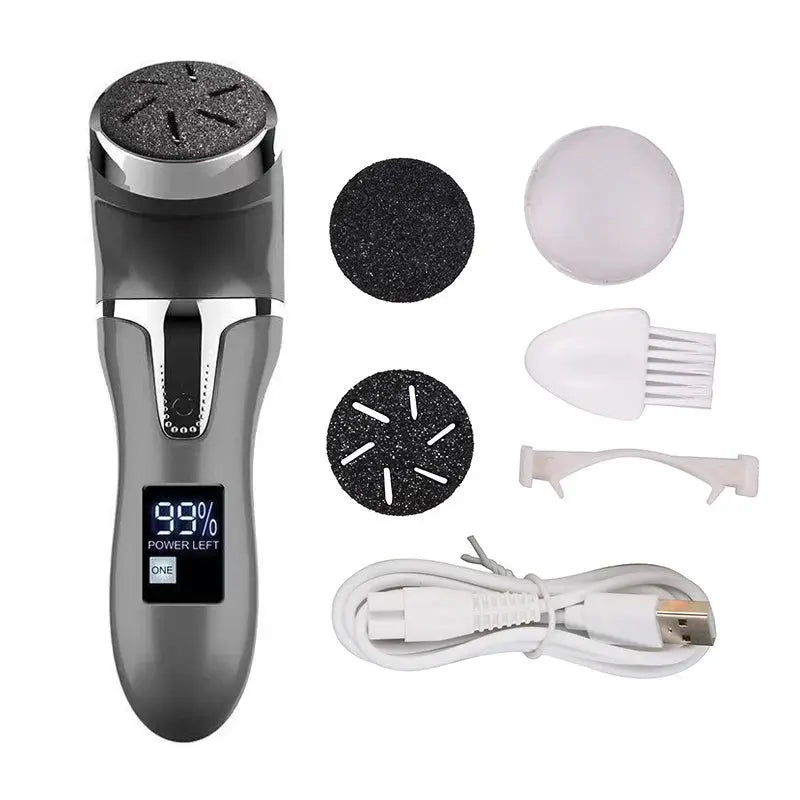 Electric Pedicure Tools Foot Care File Leg Heels Remove Hard Cracked Dead Skin Callus Remover Feet Foot Files Clean Care Machine beautifina.com