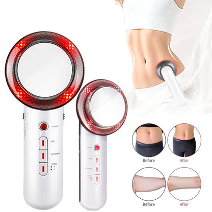 Ultrasound Cavitation EMS Face Body Slimming Massager beautifina.com