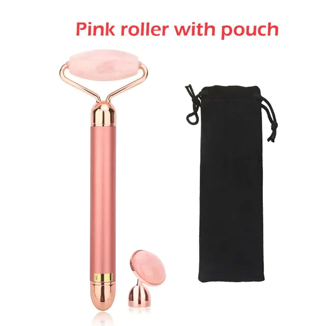 Electric Jade Roller Facial Massager beautifina.com